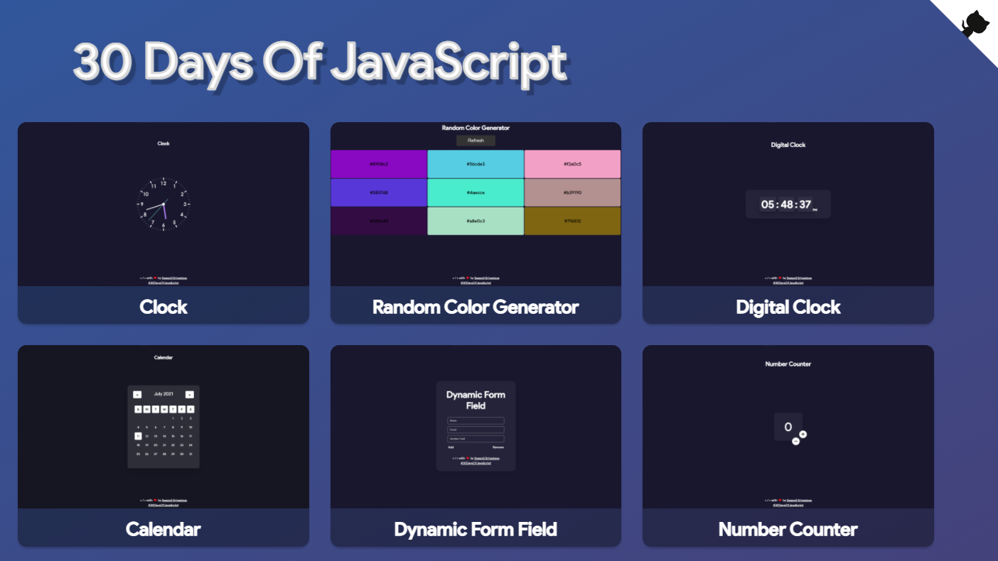 30 Days of JS